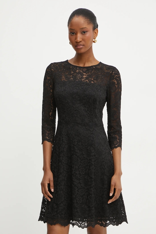 Šaty Morgan RAMPLE krajka černá RAMPLE