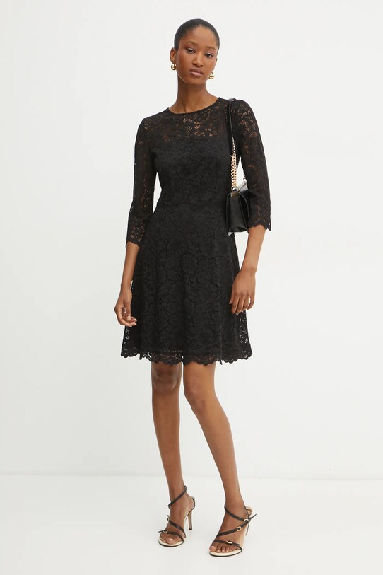 Morgan rochie RAMPLE RAMPLE negru AW24