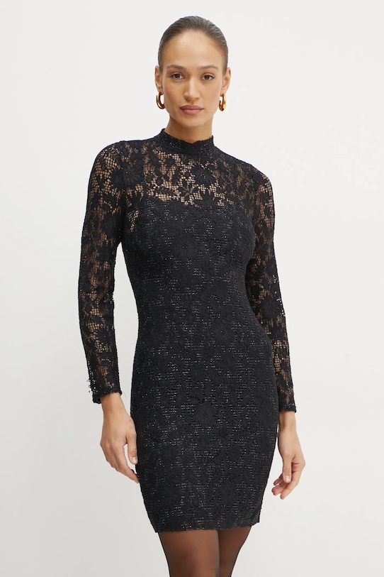 Morgan vestito REIGNE mini nero REIGNE