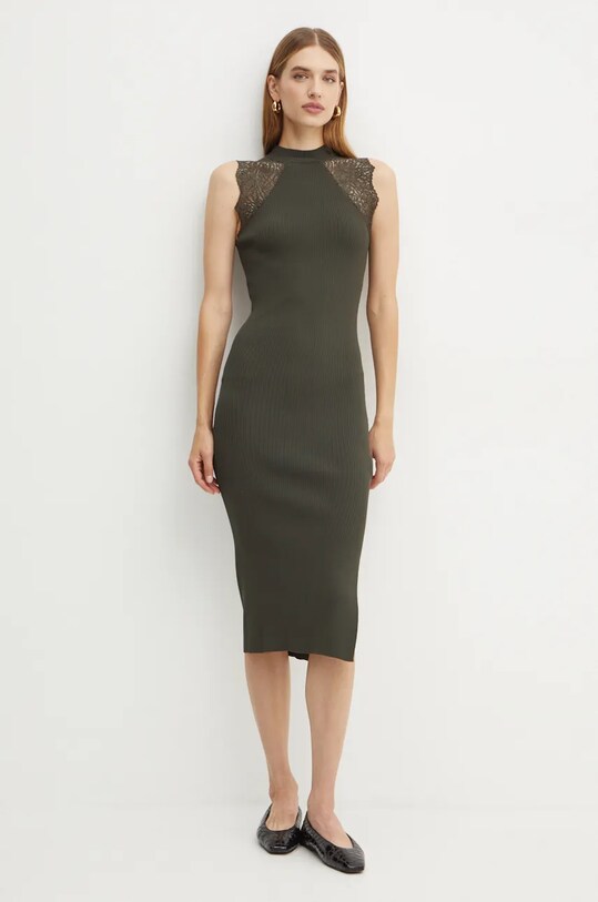 Morgan rochie RMAGDA midi verde RMAGDA