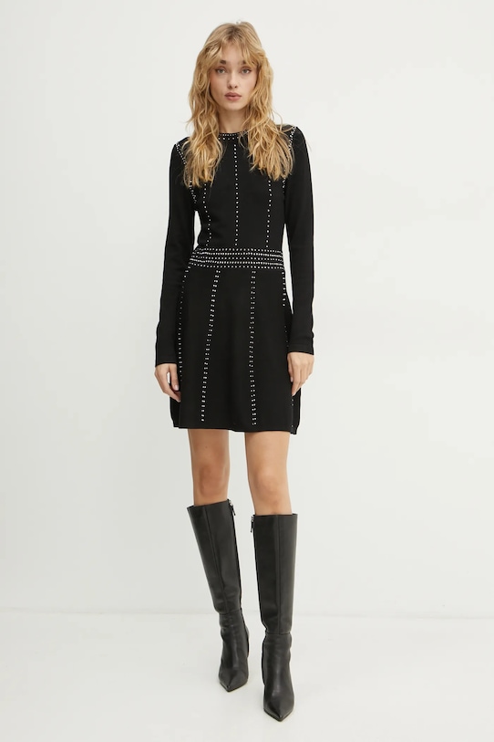 Šaty Morgan RMCLOU mini černá RMCLOU