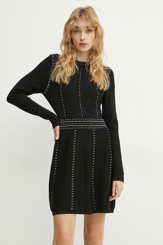 Šaty Morgan RMCLOU RMCLOU černá AW24