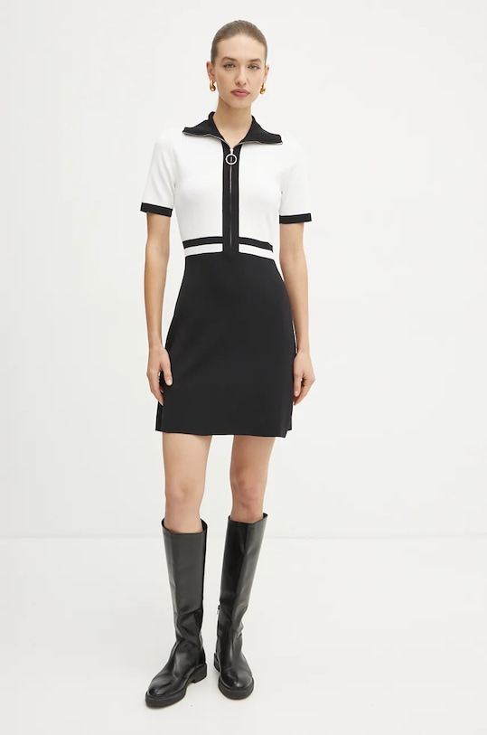 Платье Morgan RMICA узор чёрный RMICA