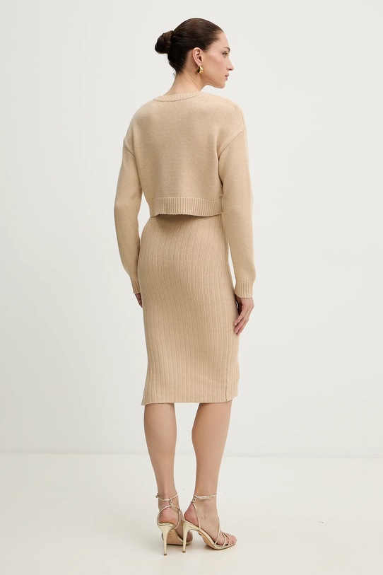 Odzież Morgan sukienka i sweter RMNATE RMNATE beżowy