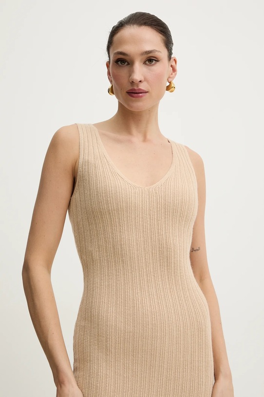 Morgan sukienka i sweter RMNATE beżowy RMNATE