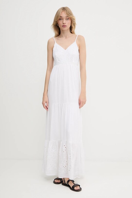 Morgan rochie ROUBI maxi alb ROUBI
