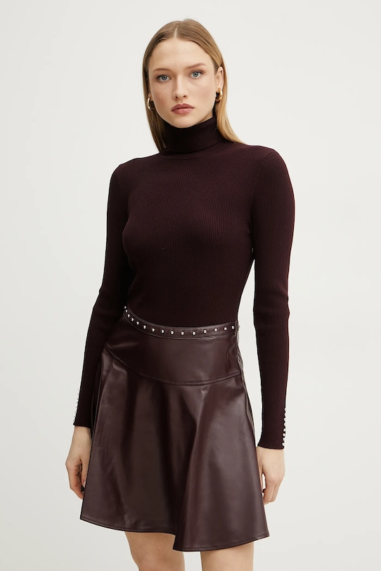 Morgan vestito RPEPPER mini granata RPEPPER