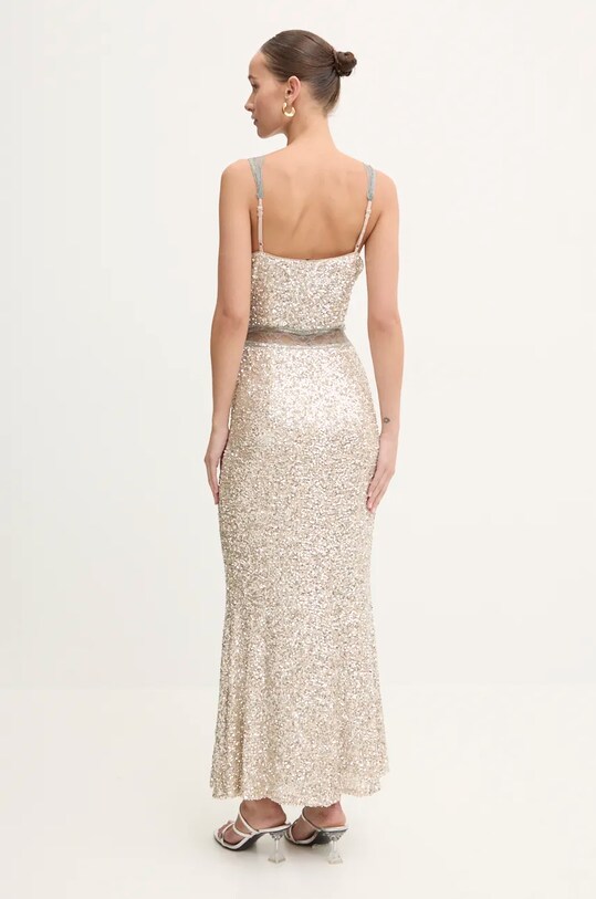 Odzież Never Fully Dressed sukienka Mimi Dress NFDDR1656 srebrny
