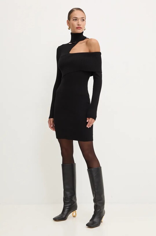 Платье Simona Corsellini A24CPABE05 чёрный AW24