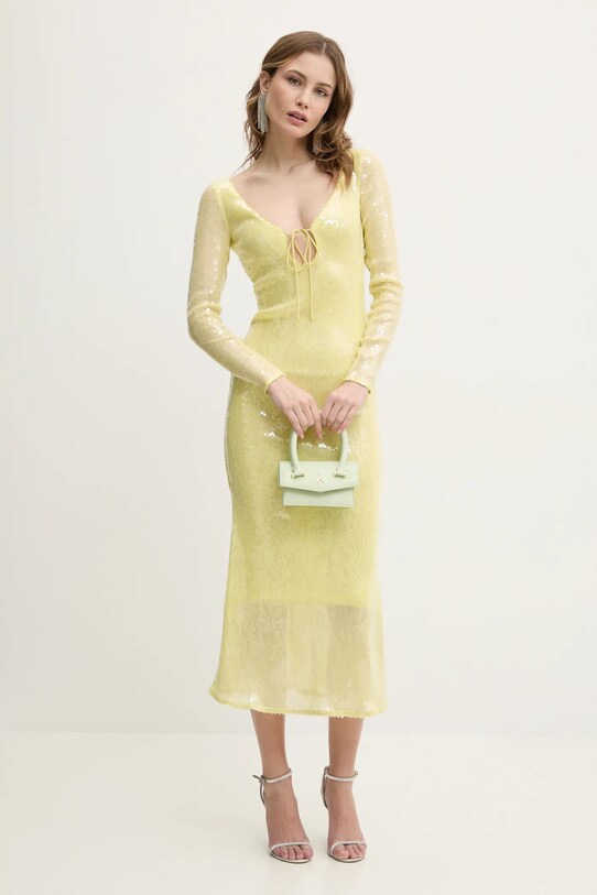 Платье Bardot VERONA 58859DB жёлтый SS25