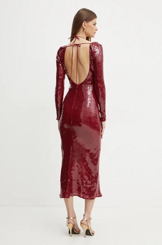 Bardot rochie VERONA 58859DB burgundia SS25