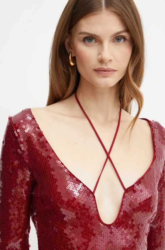 Bardot rochie VERONA 58859DB burgundia