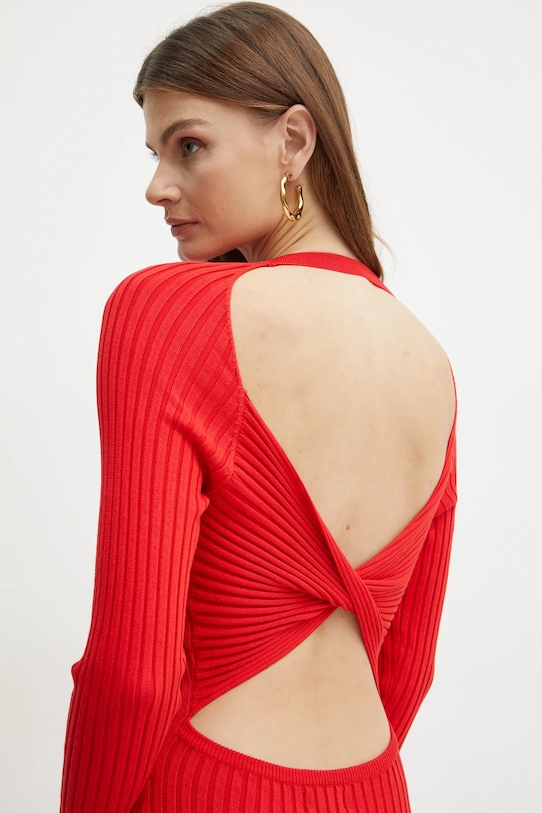 Bardot rochie AMARO 59510DB rosu