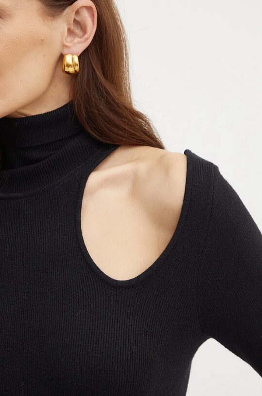 Šaty Bardot OLESA 59580DB černá