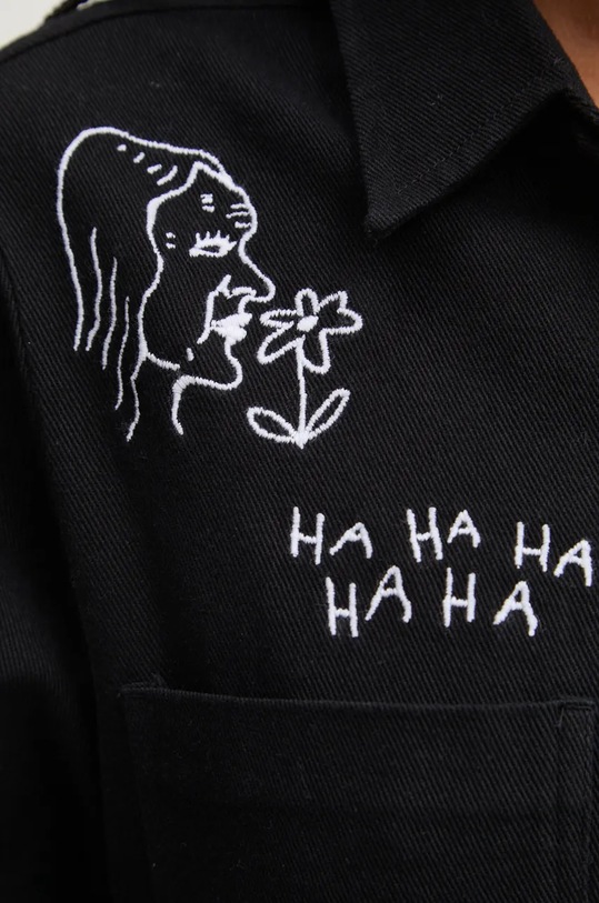 Džínové šaty Volcom x KEUTCHI B1332413 černá