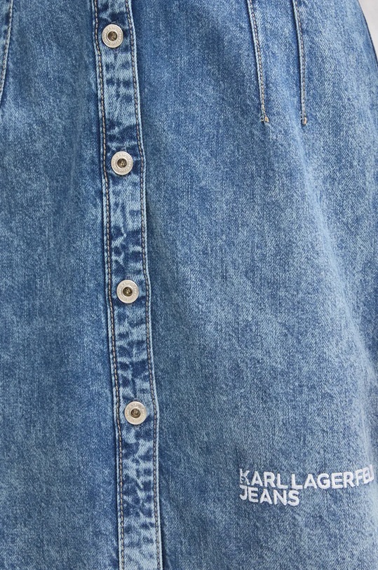 Karl Lagerfeld Jeans sukienka jeansowa 246J1302 niebieski