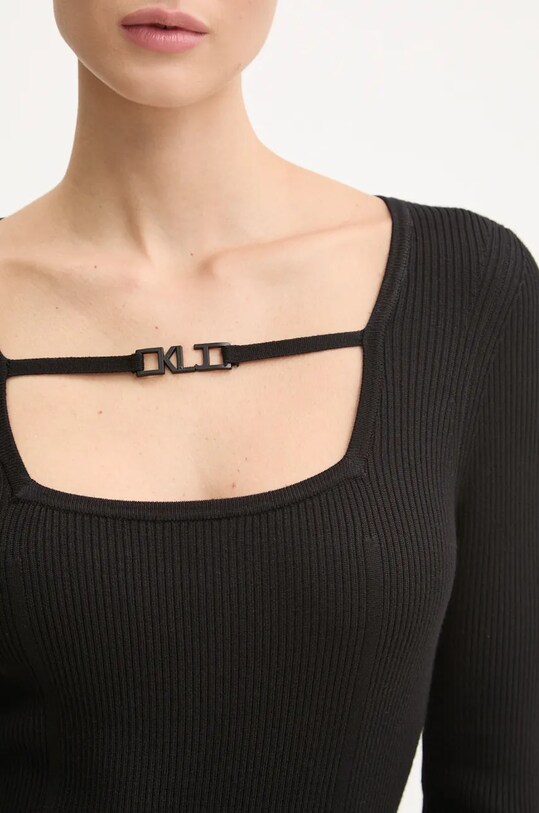 Сукня Karl Lagerfeld Jeans 246J1304 чорний