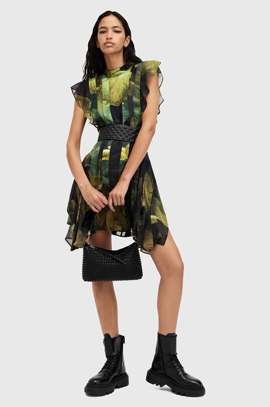 AllSaints rochie FLEUR W027DB