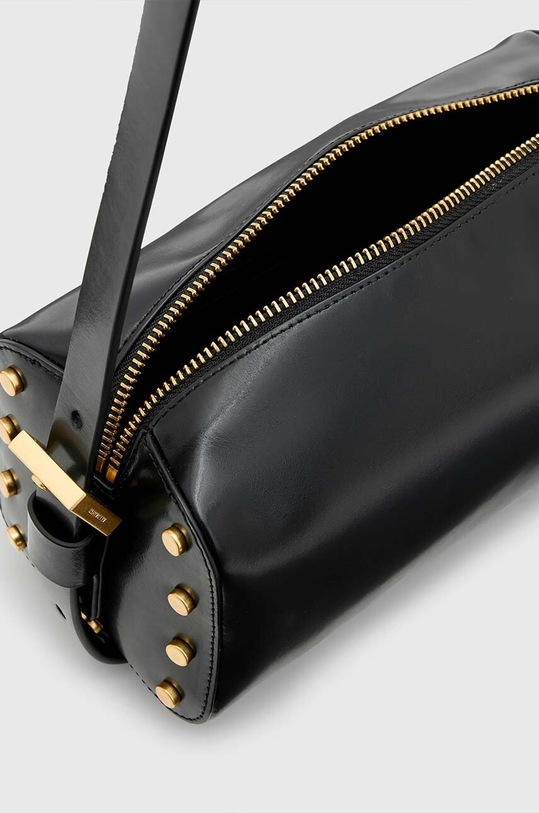 Kožená kabelka AllSaints MIRO BARREL W064XB