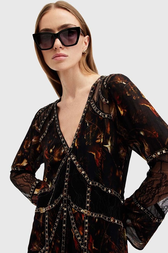 Одяг Сукня AllSaints BRYN W065DB чорний