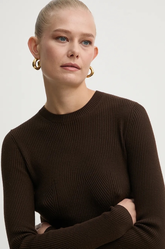 Vunena haljina FROM FUTURE WRO02289 smeđa