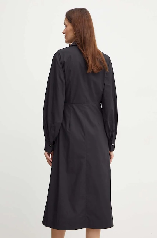 Oblečenie Bavlnené šaty Karl Lagerfeld 246W1302 čierna