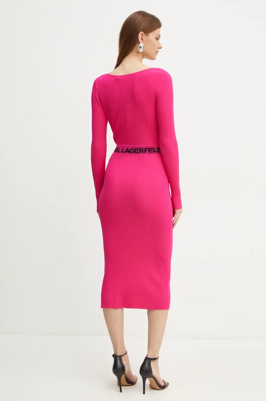 Одяг Сукня Karl Lagerfeld 246W1326 рожевий
