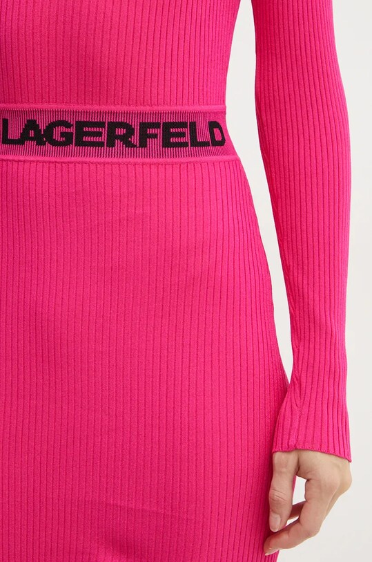 Сукня Karl Lagerfeld 246W1326 рожевий
