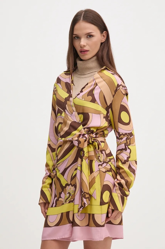 Gaudi rochie mini galben 421FD15013