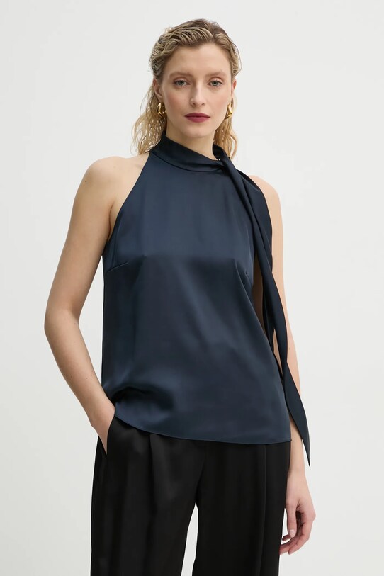 Блузка Theory casual темно-синій O1005507