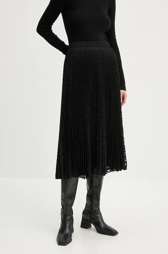 Theory spódnica casual czarny O1025304