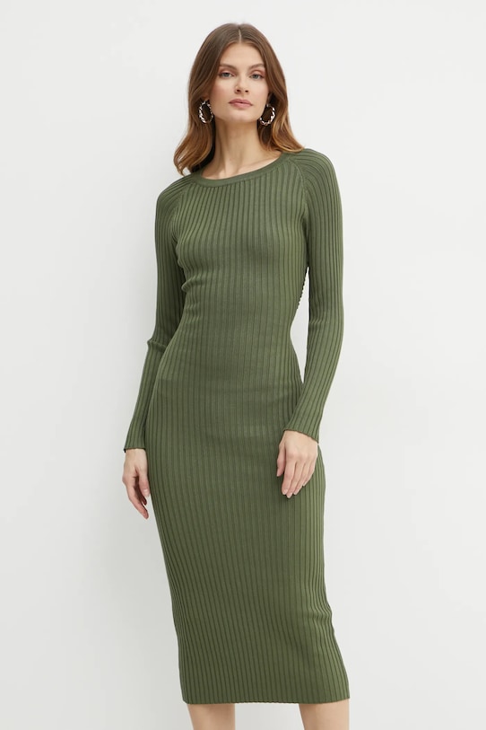 Bardot rochie VIGO 58910DB verde AW24