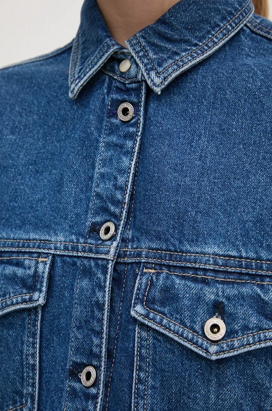 Red Bull Racing x Pepe Jeans sukienka jeansowa RL950001R13 niebieski