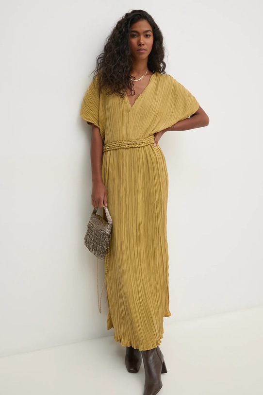 Hoss Intropia rochie maxi galben 8228035