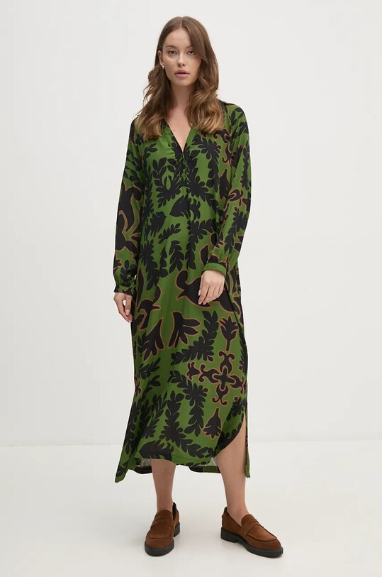 La Petite Française rochie PFRECONNUE PFRECONNUE verde AW24