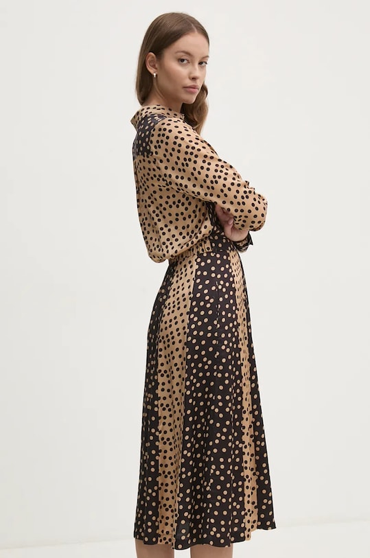 La Petite Française sukienka PFRESOLUE casual beżowy PFRESOLUE