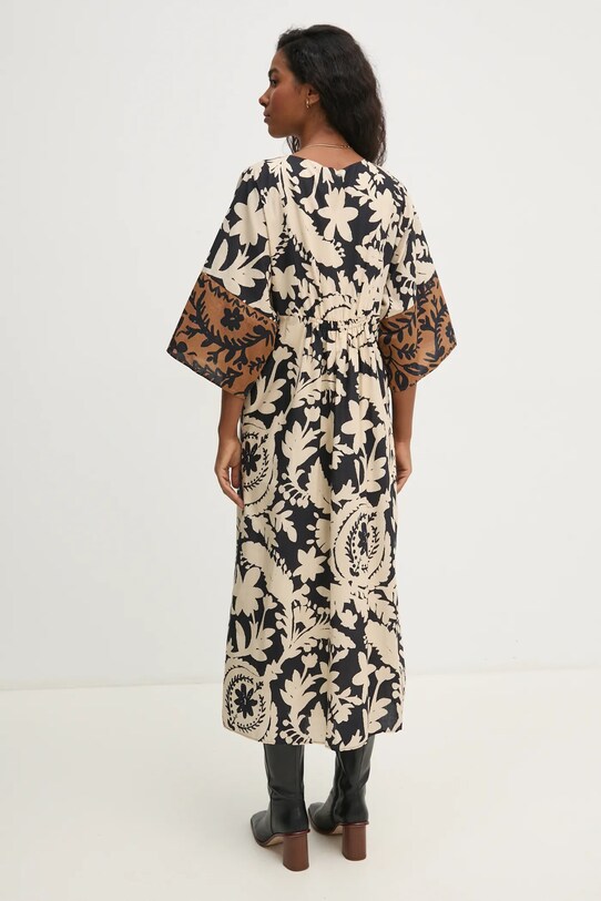 Одяг Бавовняна сукня Pedro del Hierro 3818443 бежевий