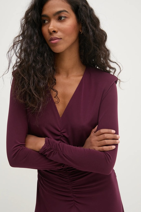 Pedro del Hierro rochie 6198621 burgundia