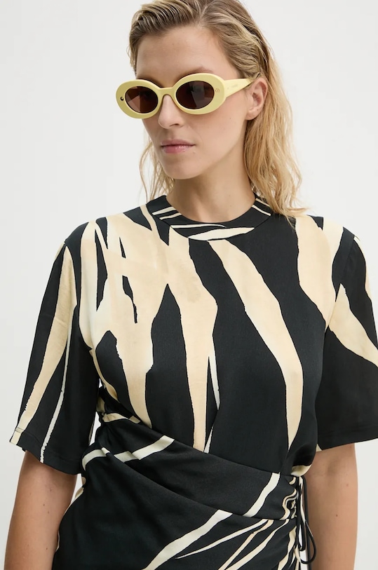 Nanushka rochie BRANTLEY NW24PFBS20199 negru