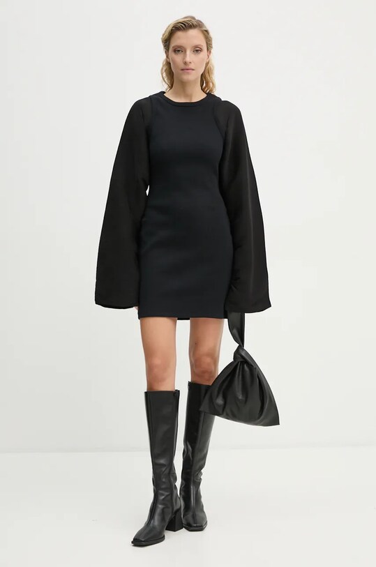 Nanushka dress ARIEDNA NW24PFBS21399 black AW24