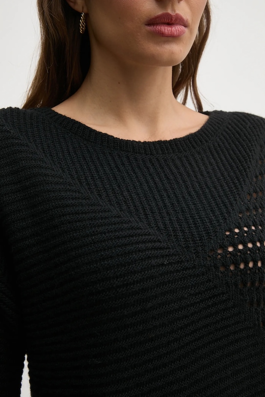 Sisley rochie din amestec de lana 1076MV00W negru