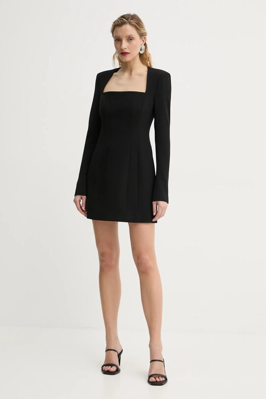 Сукня A.L.C. Ella довгий чорний 6DRES02484