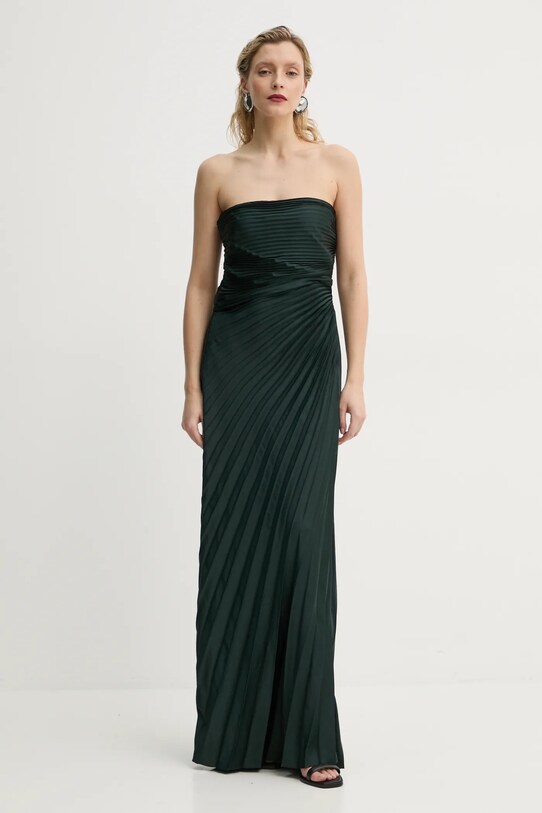 Сукня A.L.C. Bianca кльош зелений 6DRES02461
