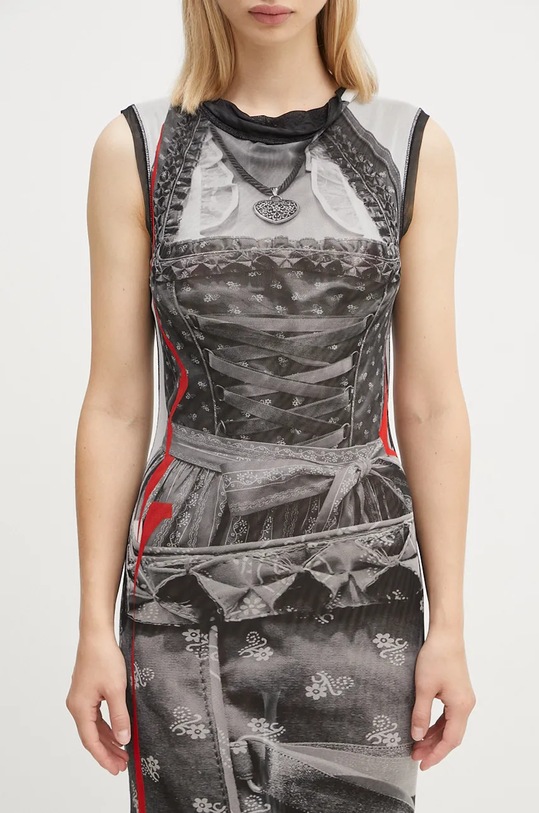 Ottolinger dress Mesh Maxi Dress multicolor 1010301721