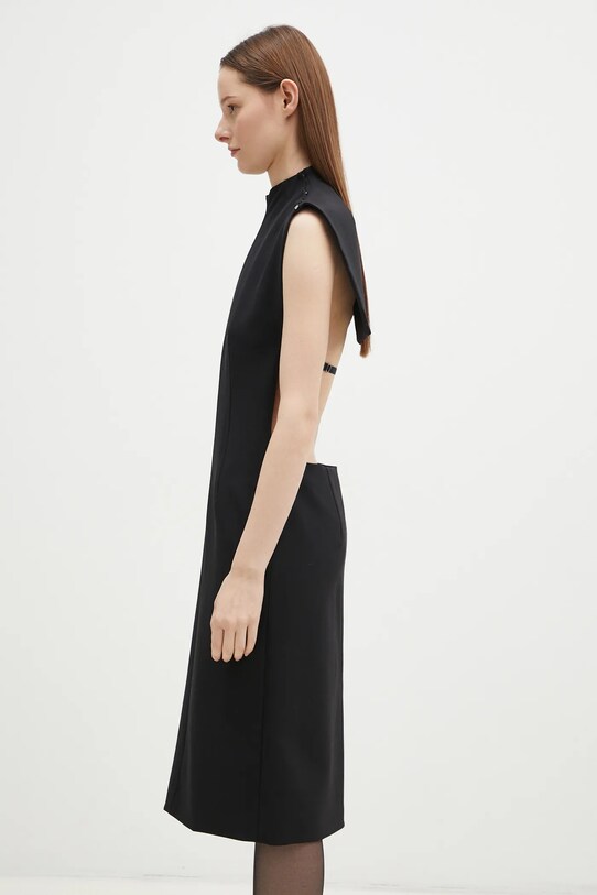 Sportmax wool blend dress Alete1234 black 2422226113600