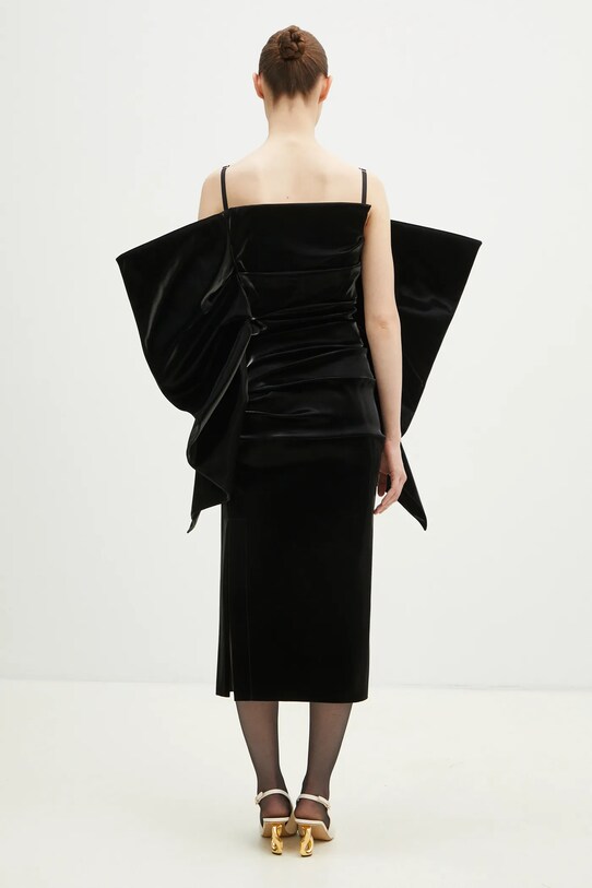 Ρούχα Φόρεμα Sportmax Alacre1234 2422226133600 μαύρο