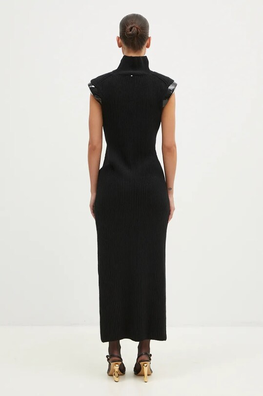 Oblečení Vlněné šaty Sportmax Arabba1234 2422396013600 černá