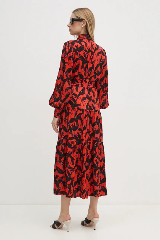 Φόρεμα DIANE VON FURSTENBERG DVFDL3S054 κόκκινο AW24