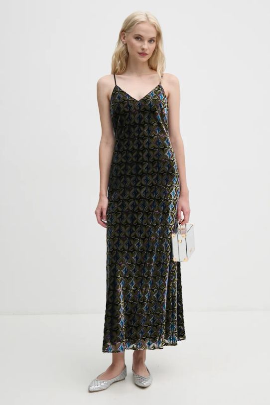 Платье DIANE VON FURSTENBERG maxi зелёный DVFDS3S006