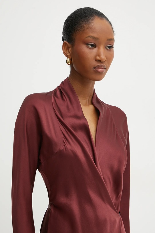 Forte Forte rochie de matase 13305.mydress rosu